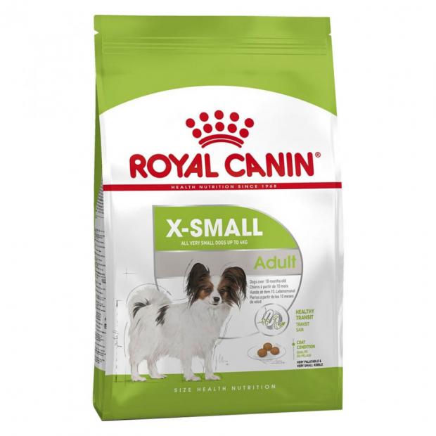 фото Корм сухой для собак миниатюрных размеров royal canin x-small adult от 10 месяцев до 8 лет, 3 кг