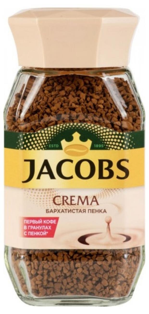

Кофе растворимый Jacobs Crema с бархатистой пенкой, 95 г