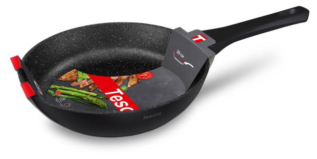 

Сковорода Нева Металл Посуда Tesoro Black, 20 см