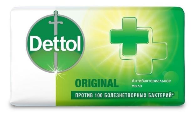 Мыло туалетное Dettol Антибактериальное оригинальное, 100 г