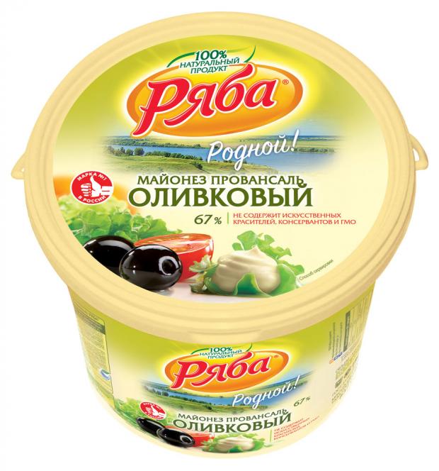 

Майонез оливковый «Ряба» Провансаль 67%, 837 г