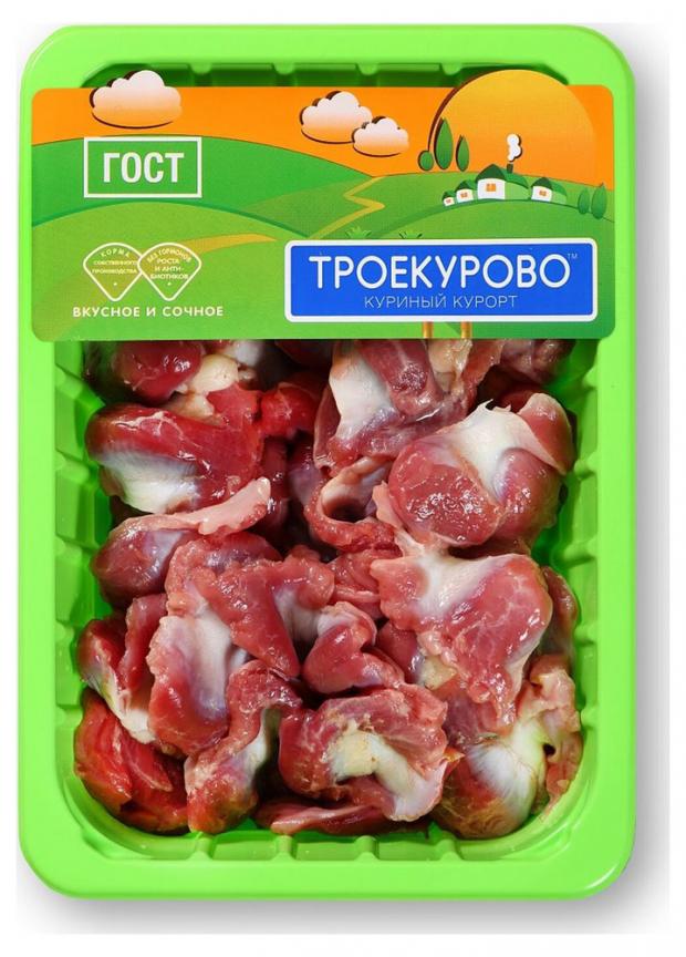 Желудки цыпленка-бройлера очищенные Троекурово охлажденные, 700 г