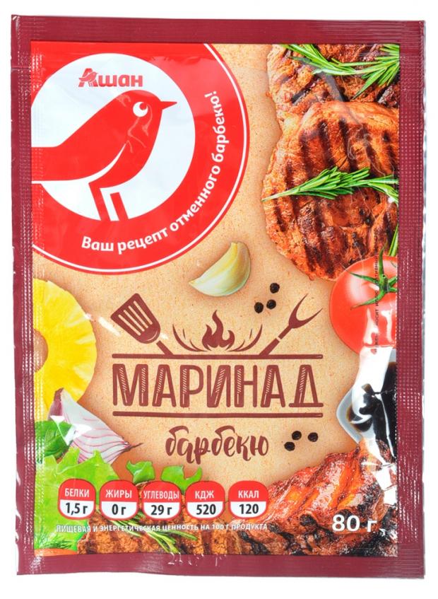 

Маринад для барбекю АШАН, 80 г