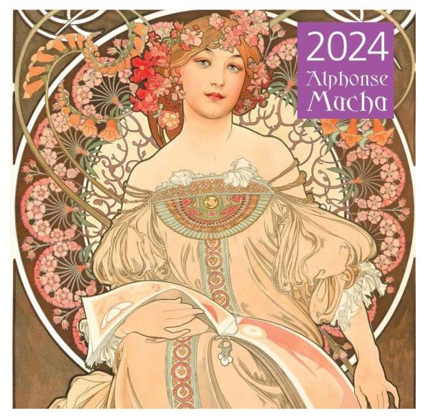 

Календарь настенный Эксмо Альфонс Муха 2024, 300х300 мм