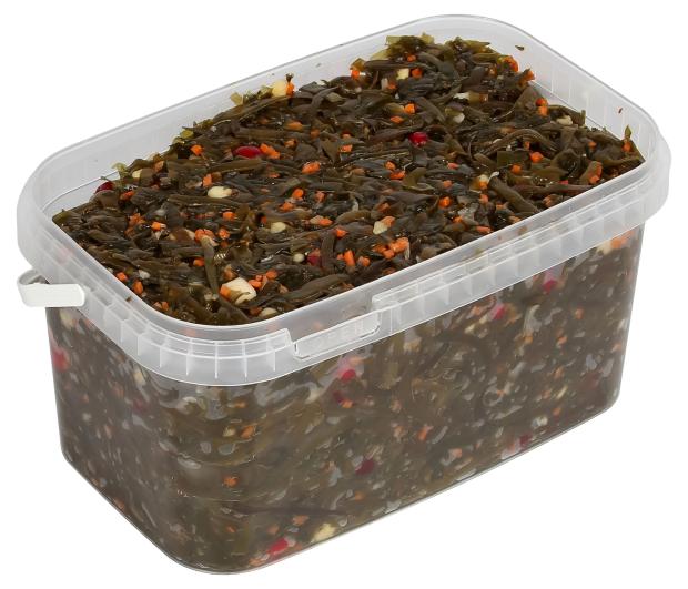 

Салат из морской капусты с яблоками и клюквой, вес