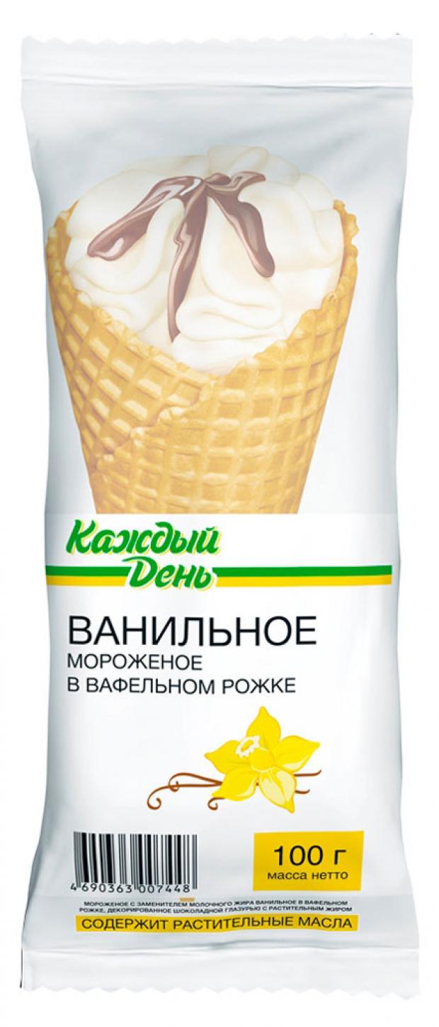 

Мороженое «Каждый день» рожок ванильный, 100 г