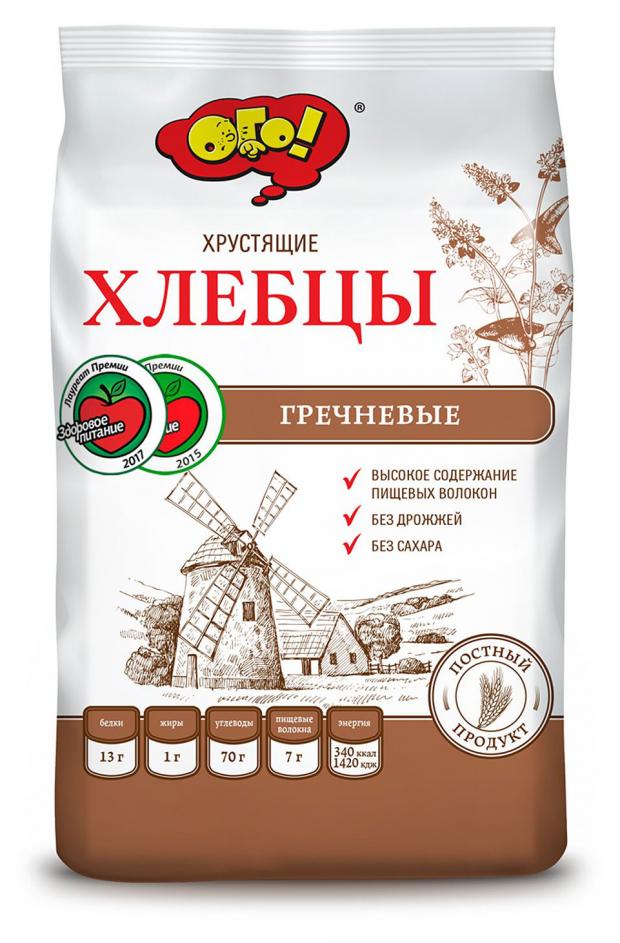 

Хлебцы «ОГО!» гречневые, 75 г