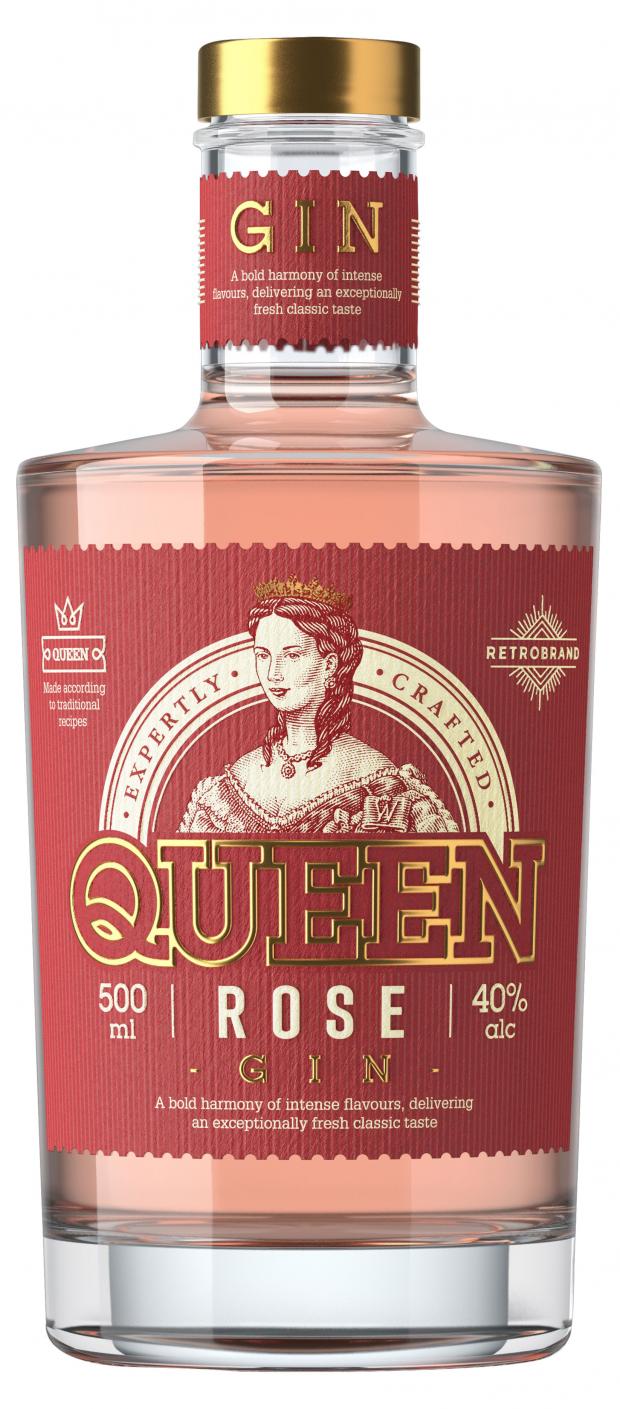 Джин Queen Rose Россия, 0,5 л джин snob россия 0 5 л