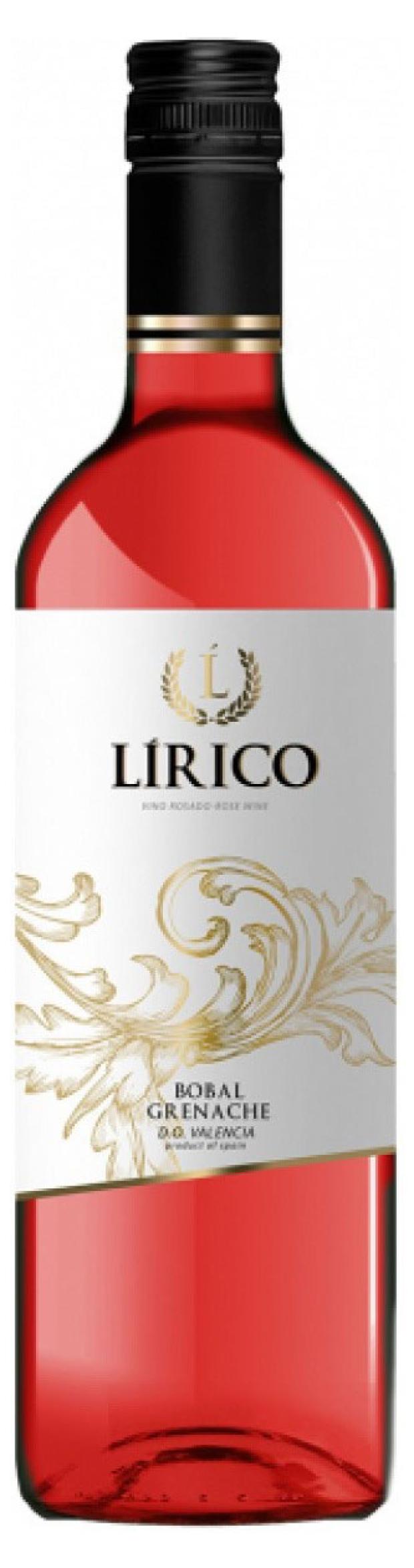 Вино Lirico Bobal Grenache розовое сухое Испания, 0,75 л