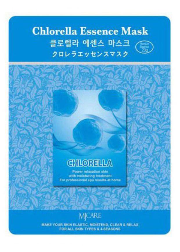 Маска для лица тканевая Mijin Essence care с экстрактом хлорелла, 23 г