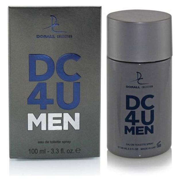 Туалетная вода для мужчин Dorall Collection 4U Men, 100 мл dorall collection туалетная вода для мужчин intense elixir 100 мл