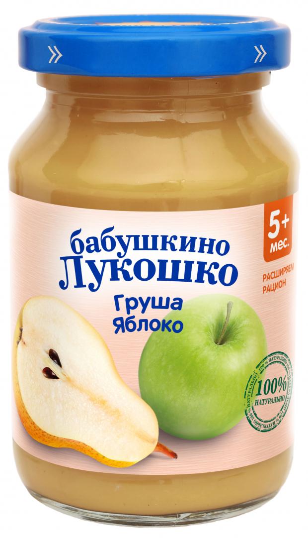 

Пюре «Бабушкино Лукошко» Груша Яблоко с 5 мес., 190 г