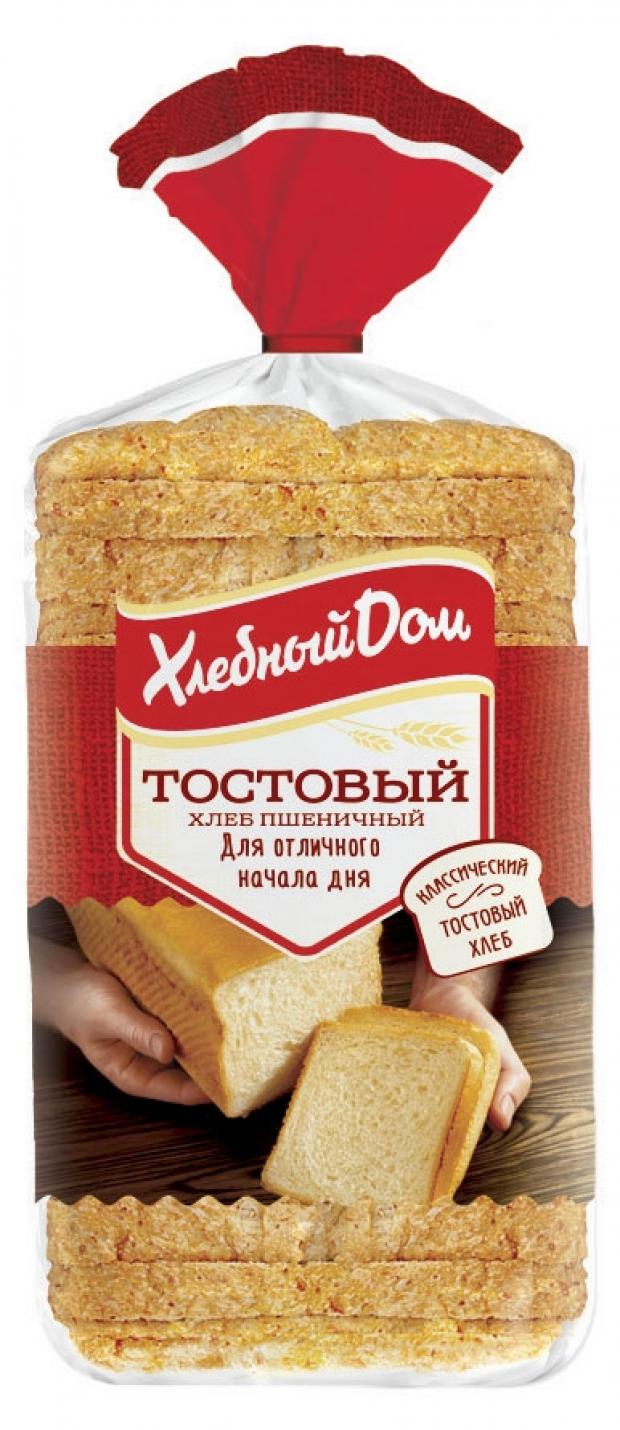 

Хлеб пшеничный «Хлебный Дом» тостовый формовой нарезка, 500 г