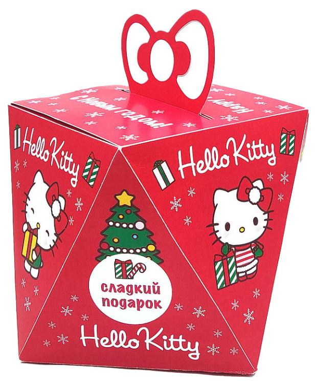 

Подарок новогодний сладкий Hello Kitty, 182 г