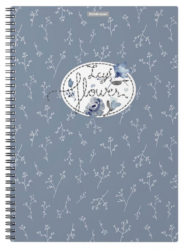Тетрадь общая в клетку ErichKrause Frozen Beauty А4, 80 л