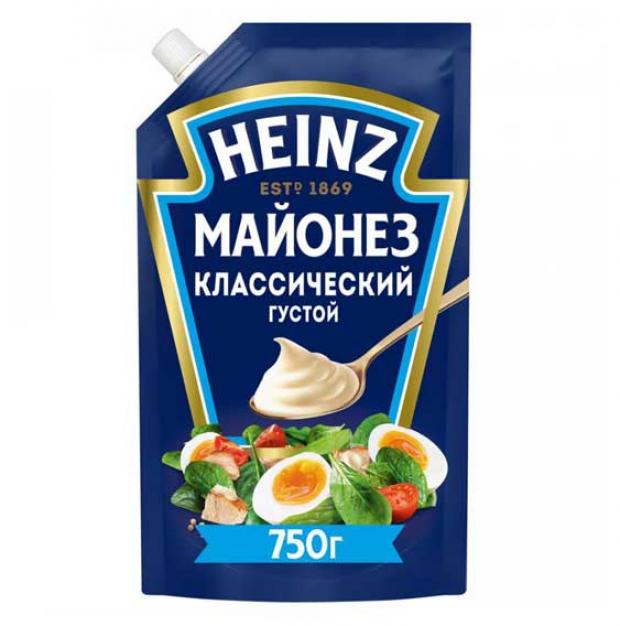 

Майонез Heinz Классический густой 67%, 750 мл