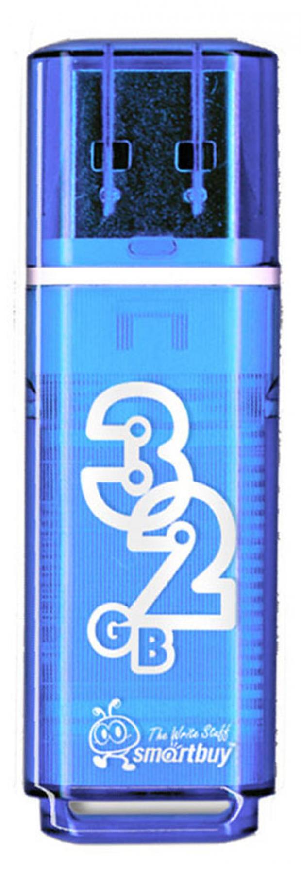 

Флеш-накопитель SmartBuy 32 Gb Glossy голубой