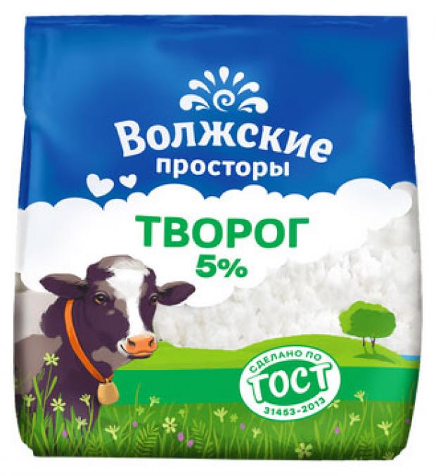 Творог Волжские просторы 5% БЗМЖ, 300 г