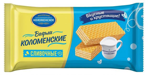 Вафли Коломенское Сливочные, 200 г