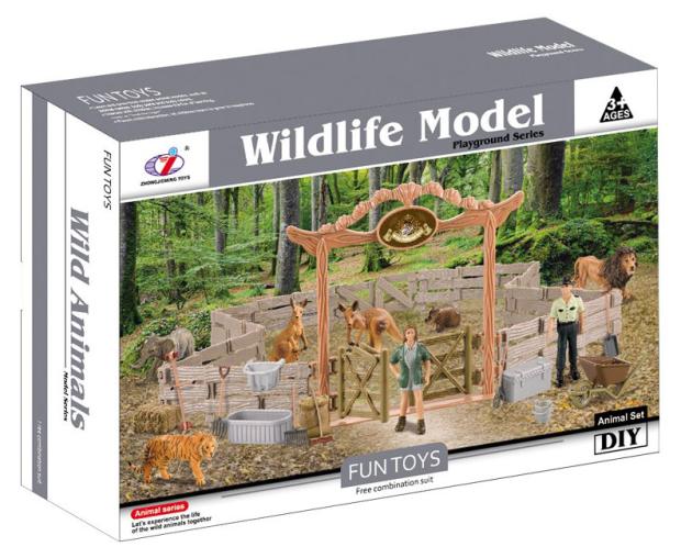 

Набор игровой Zhongjieming Toys Животные дикой природы