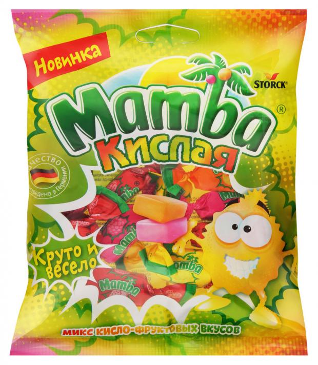 

Мармелад Mamba кислая, 70 г