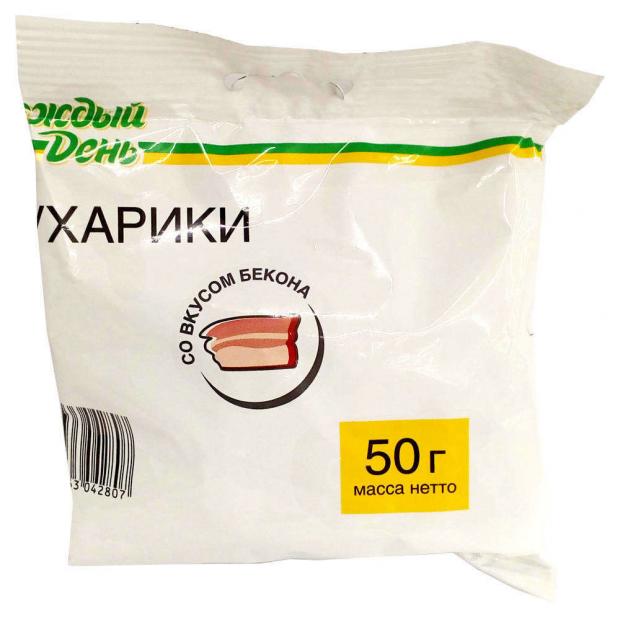 Сухарики Каждый День бекон, 50 г