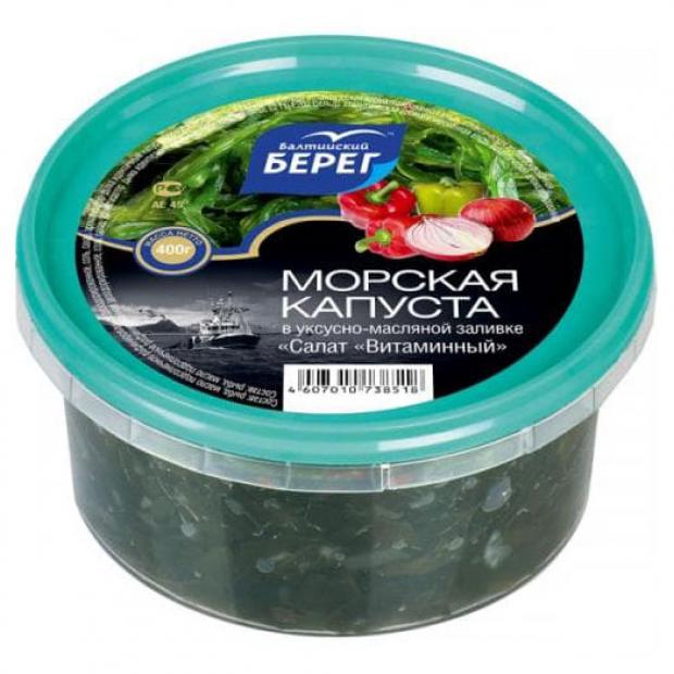 

Салат из морской капусты «Балтийский Берег» Витаминный, 400 г