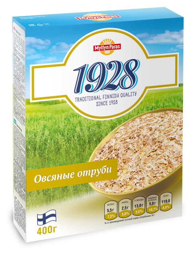 Отруби овсяные Myllyn Paras 1928, 400 г