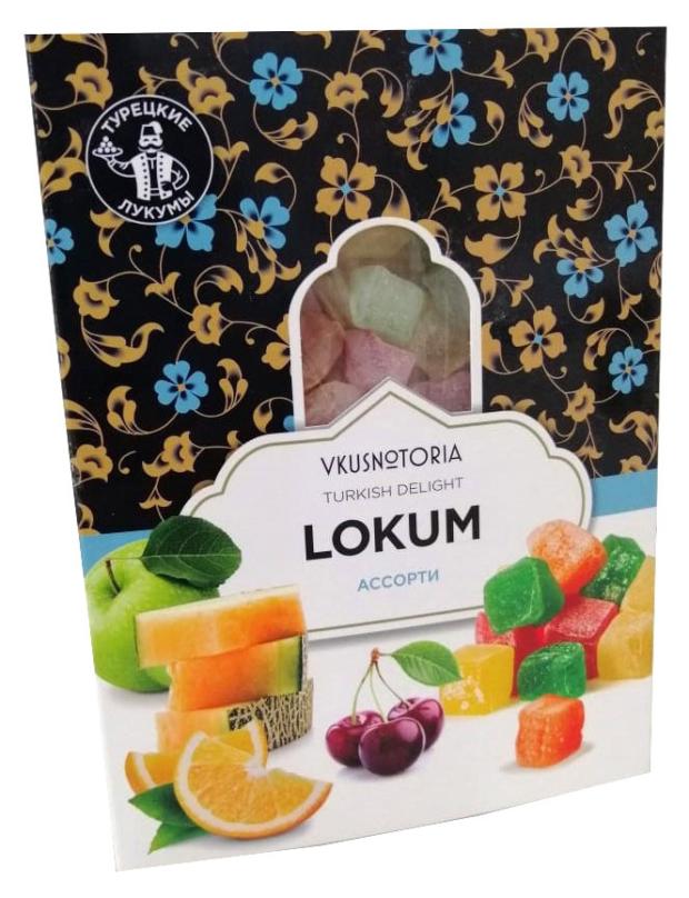 Лукум Вкуснотория Ассорти, 250 г
