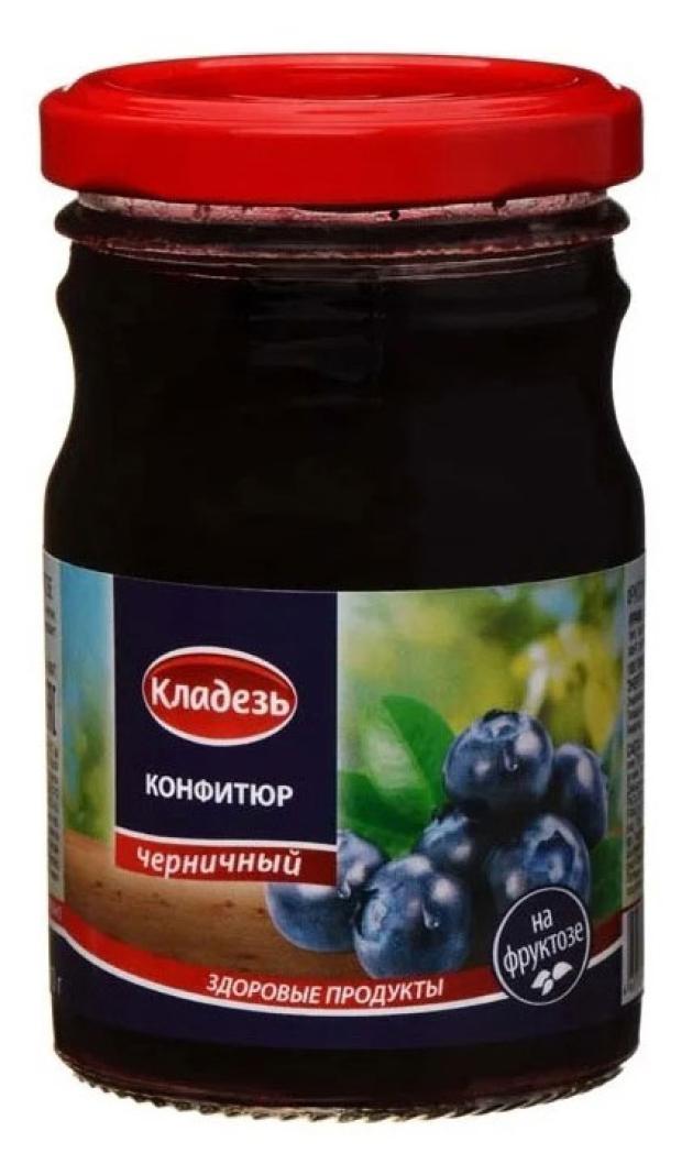 

Конфитюр Кладезь Черничный на фруктозе, 210 г