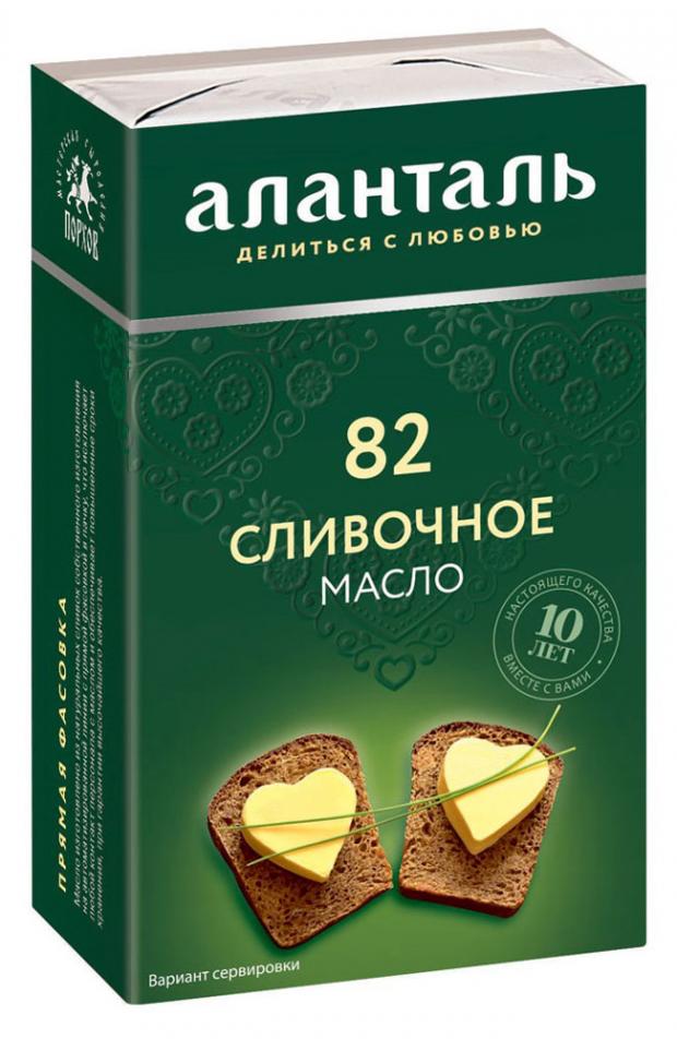 

Масло сливочное «Аланталь» традиционное 82,5%, 180 г