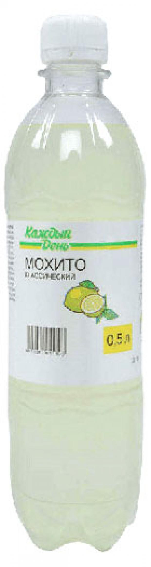 Напиток газированный Каждый день Мохито безалкогольный, 500 мл