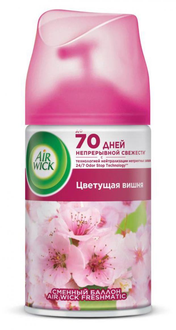 

Сменный баллон для освежителя воздуха AirWick Pure Цветущая вишня, 250 мл