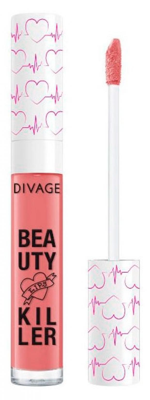 

Помада-блеск для губ Divage Liquid Lipstick Beauty Killer тон 02, 1 шт