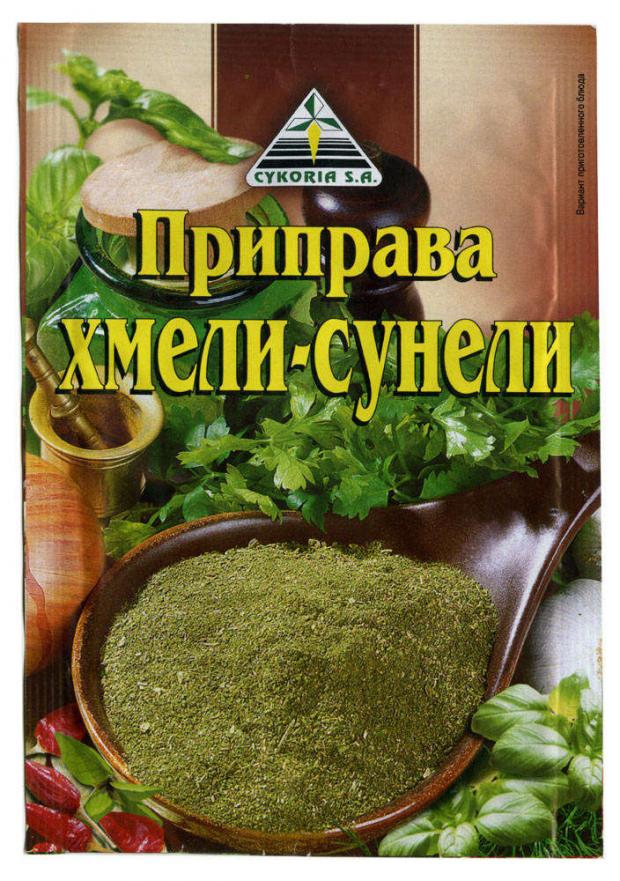 

Приправа Cykoria S.A. хмели-сунели, 30 г