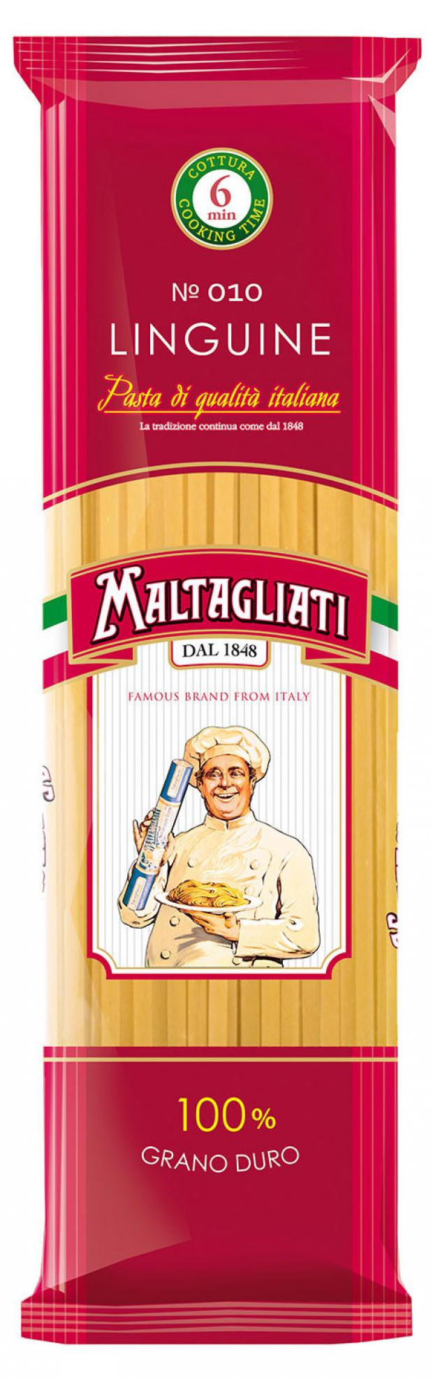 Макаронные изделия Maltagliati Лингвини 010, 450 г
