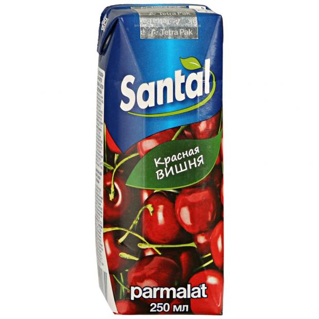

Напиток вишневый Santal сокосодержащий, 250 мл