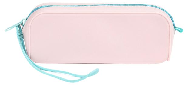 

Пенал силиконовый розовый, 18.5x5x7 см