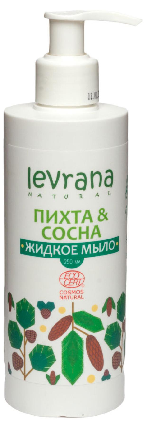 

Жидкое мыло Levrana Пихта сосна, 250 мл
