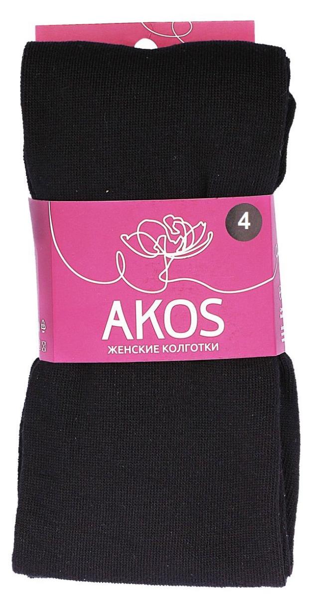 

Колготки женские AKOS ZW51N2 черные, размер 4