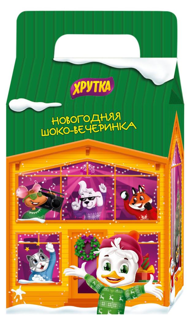 

Подарок новогодний ХРУТКА Новогодний дом, 205,5 г