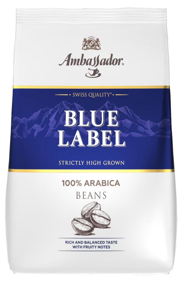 цена Кофе в зернах Ambassador Blue Label, 1 кг