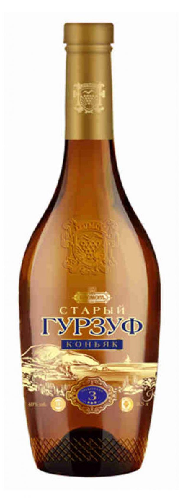 Коньяк Изюмов Старый Гурзуф трехлетний Россия, 0,5 л
