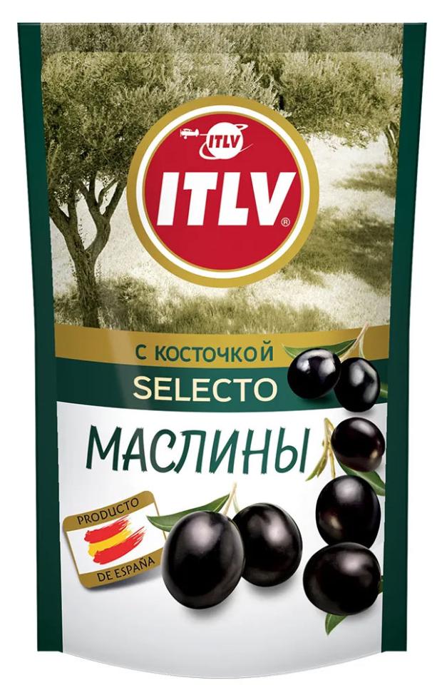 Маслины ITLV с косточкой Selecto, 165 г