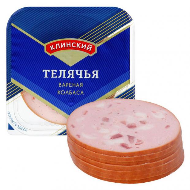 

Колбаса Клинский телячья нарезка, 190 г
