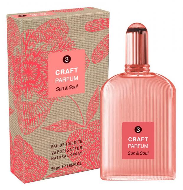 Туалетная вода женская Craft 3 Sun&Soul, 55 мл