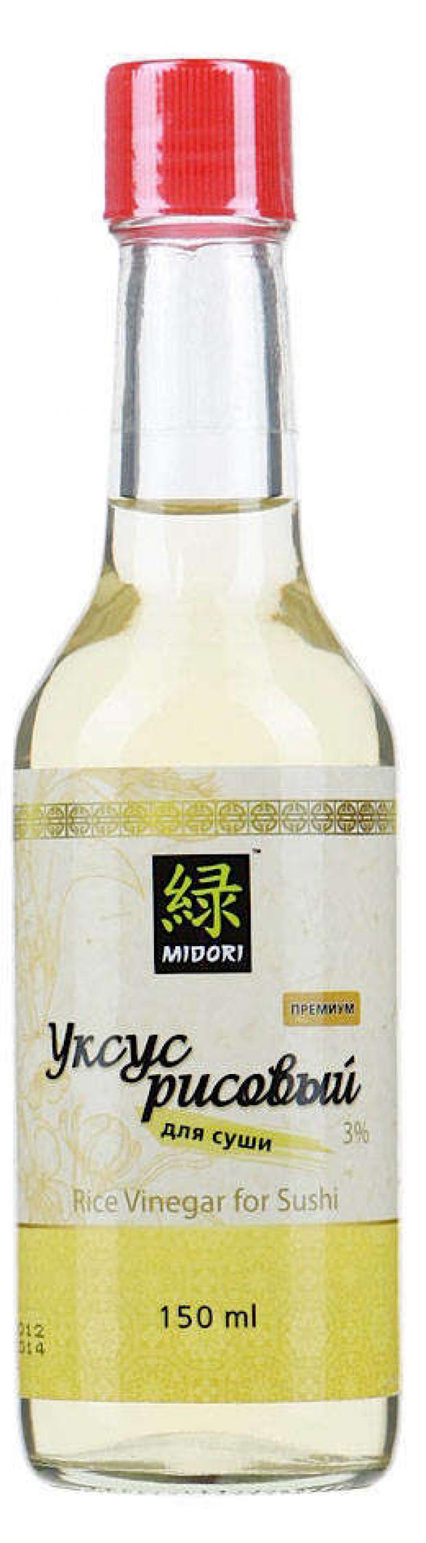 

Уксус рисовый MIDORI Премиум для суши 3%, 150 мл