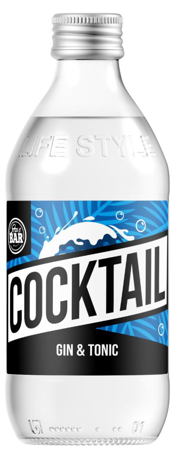 

Напиток газированный Starbar Cocktail Джин-Тоник, 330 мл
