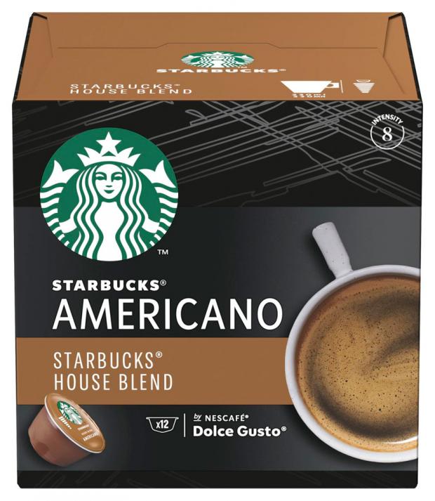 

Кофе в капсулах Starbucks House Blend Americano, 12 шт