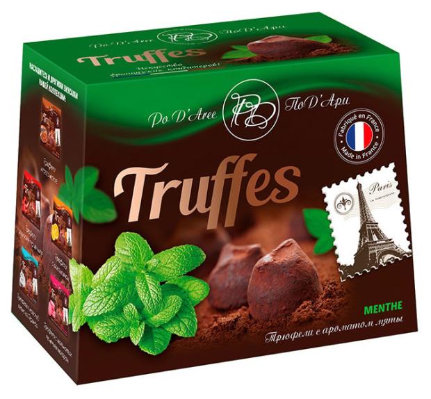 

Конфеты Chocolat Mathez Трюфель с мятным вкусом, 160 г